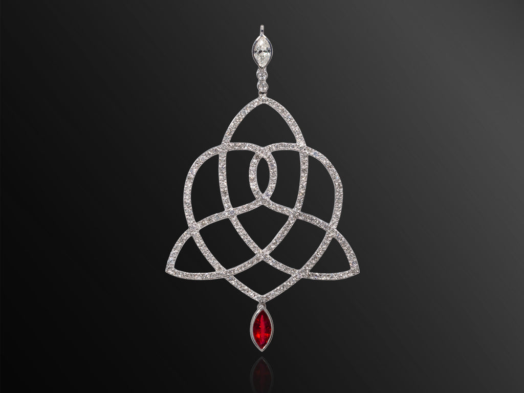 Queen Boudicca Diamond Pendant
